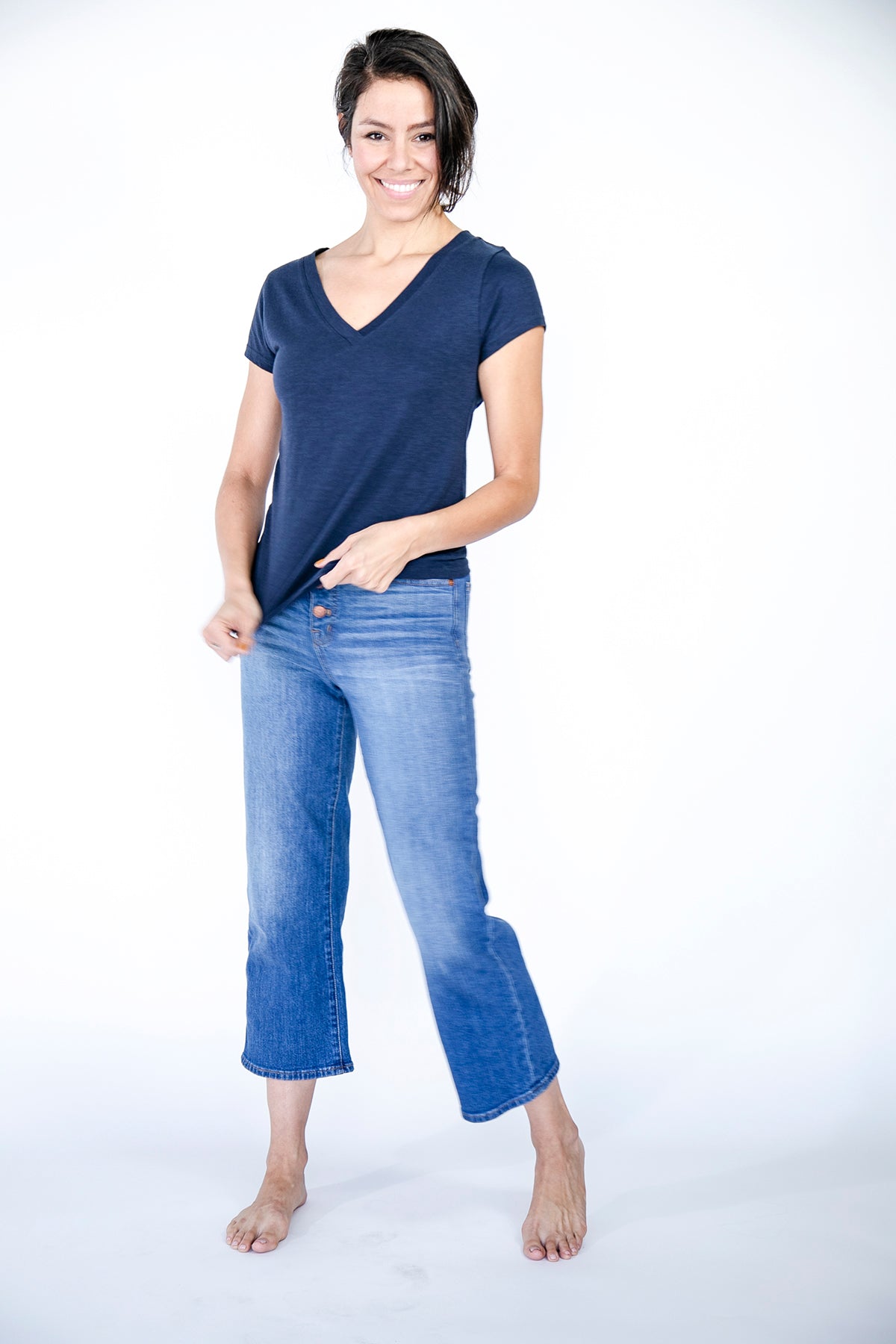 Classic V-Neck T-Shirt | Saragasso Sea saragasso-sea